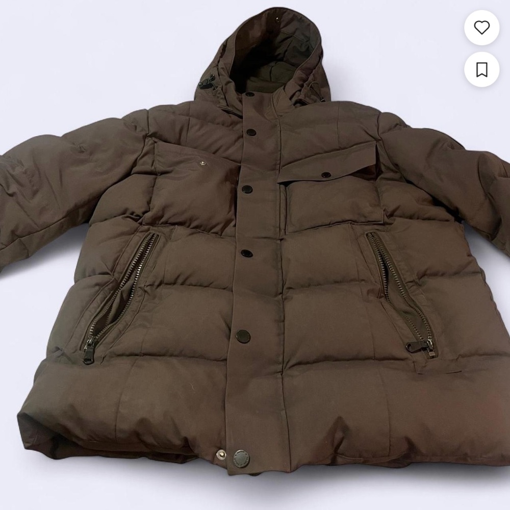 Pajar Men's Brown and Khaki Coat